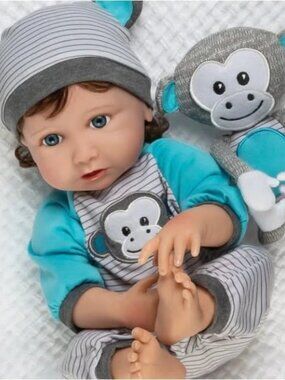 Chunky Monkey Reborn Baby by Paradise Galleries
